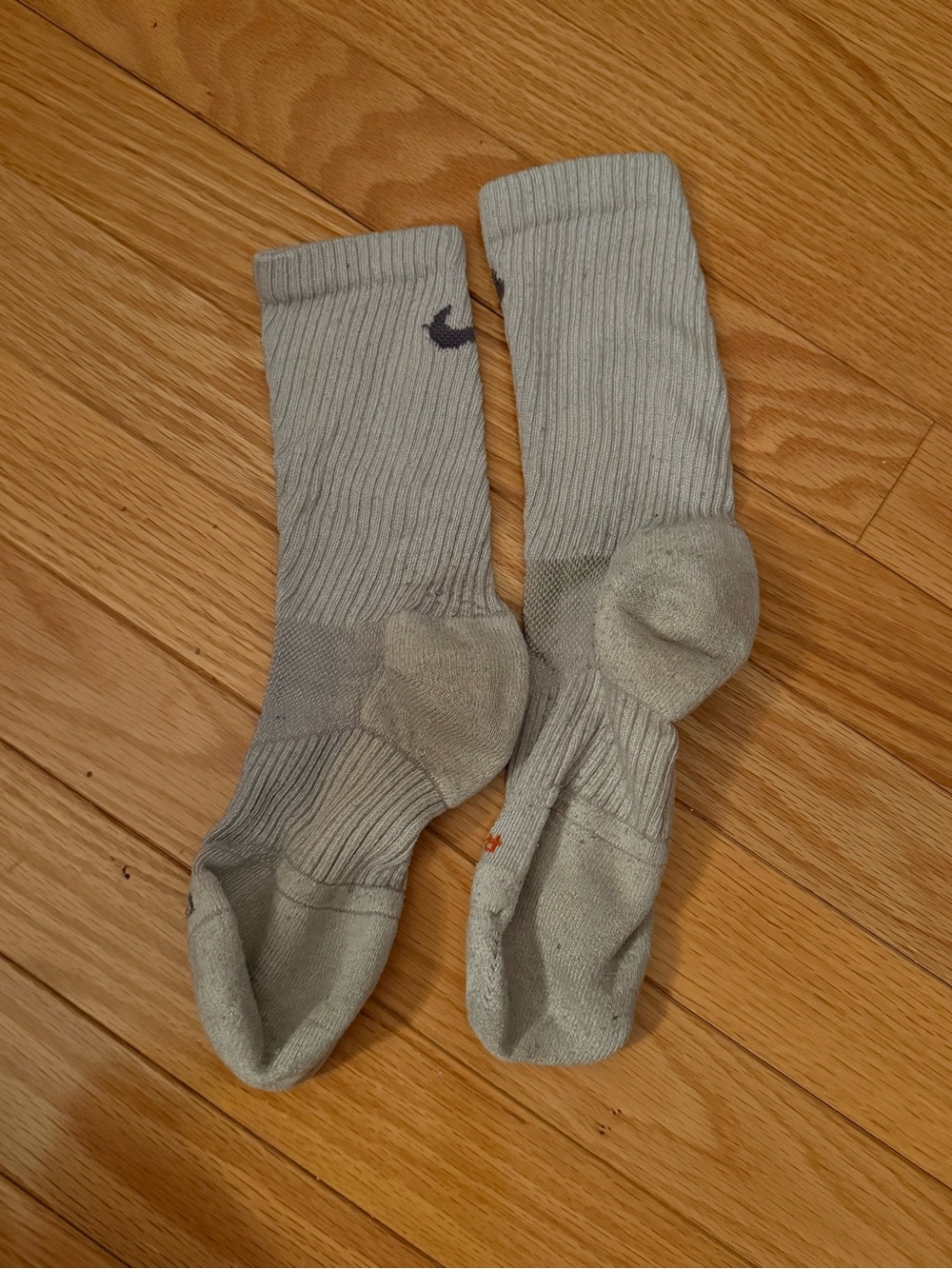 very worn nike crew socks